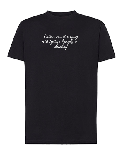 t-shirt cisza mówi więcej 2.png